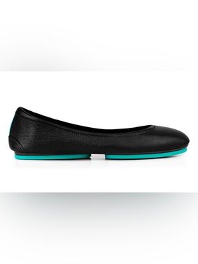 Tieks Matte Black Women's Shoes Ballet Flat - Size 8